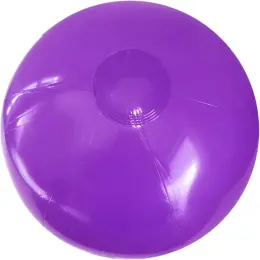 40cm Solid Colour Beach Ball Purple Image