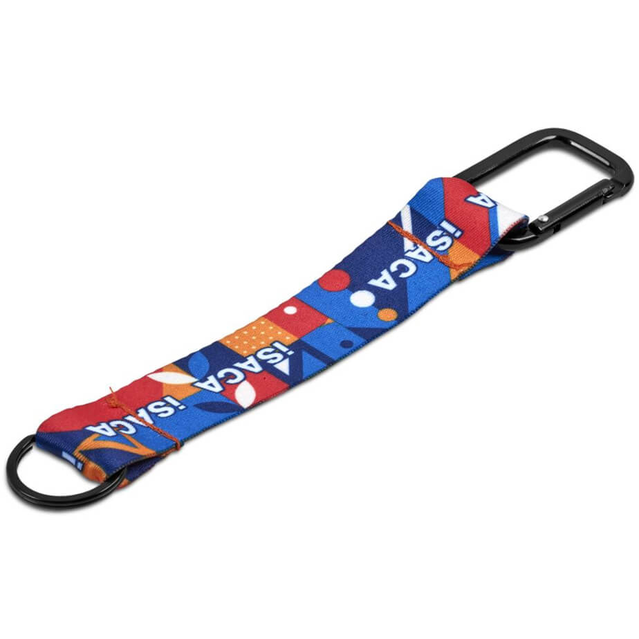 Altitude Straptique Carabiner Keyholder Branded Split Ring