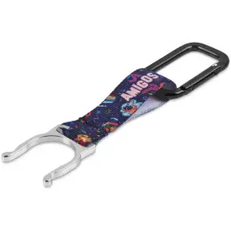 Altitude Meridian Carabiner Bottle Strap Branded Image