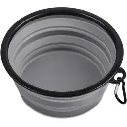 Altitude Poppy Collapsible Silicone Pet Bowl Open Image