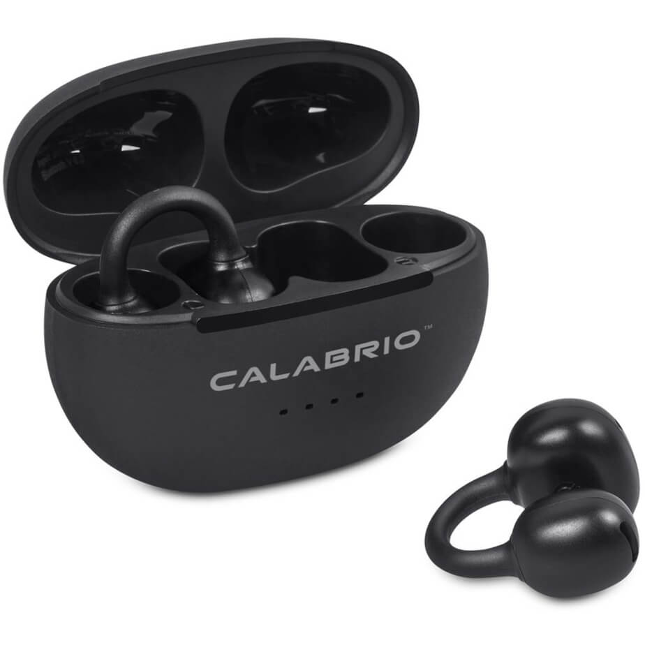 Slazenger Stadio Open Ear TWS Earbuds Branded Display