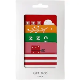 Christmas Gift Tags (Pack Of 5) Pack Image