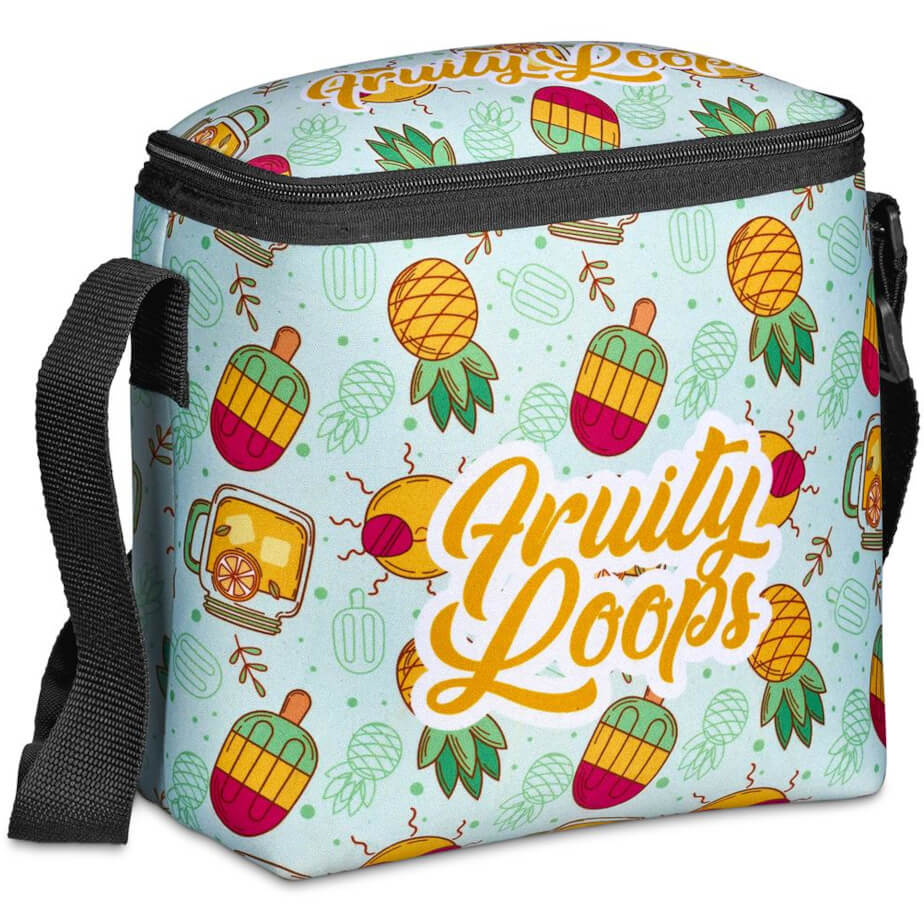 Hoppla Chillux Neoprene 6-Can Cooler Branded