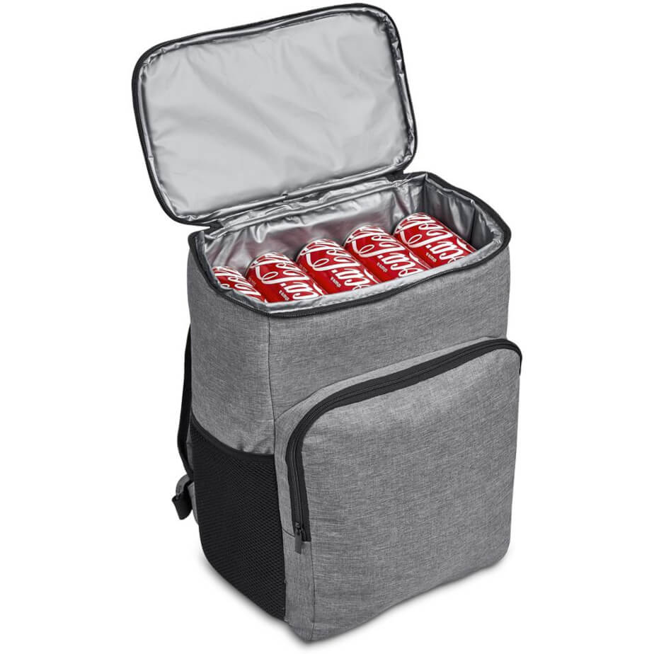 Altitude Thermax Recycled PET 24-Can Backpack Cooler Open