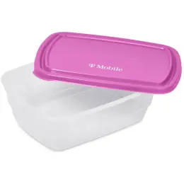 Altitude Stack Lunch Box Pink Branded Image