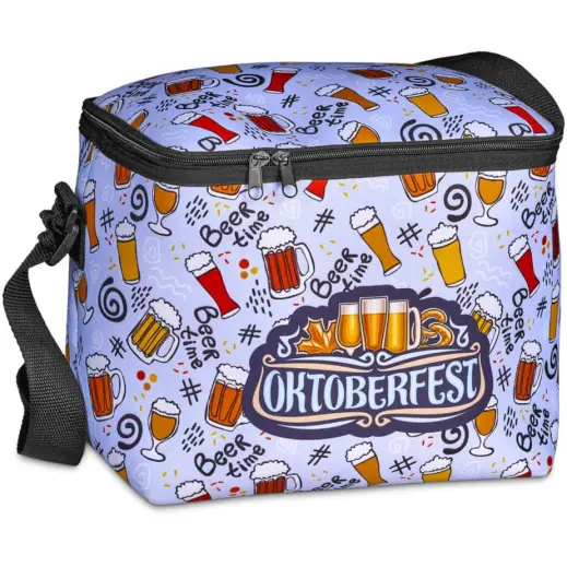 Hoppla Thermo Neoprene 12-Can Cooler Branded