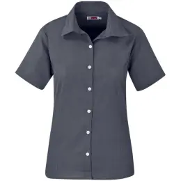 Ladies Short Sleeve Aspen Grey