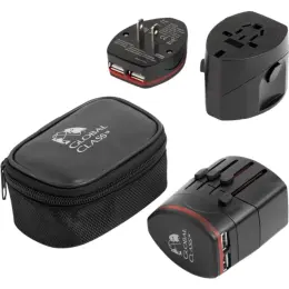 Connexions World Travel Adaptor Branded Display Image