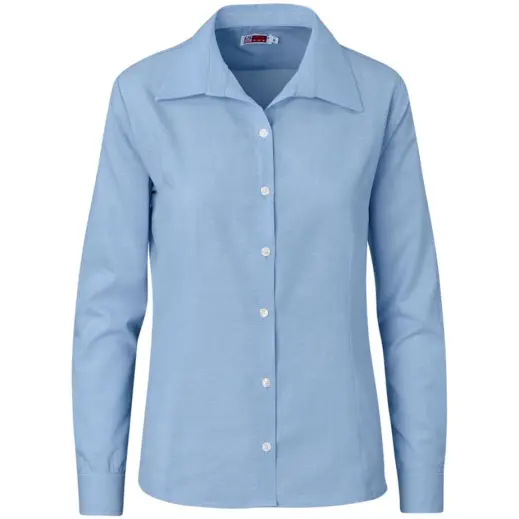 Ladies Long Sleeve Aspen Blue