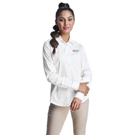Ladies Long Sleeve Milano Shirt Model