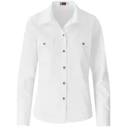 Ladies Long Sleeve Wildstone Shirt White