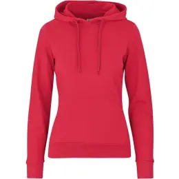 Ladies Omega Hooded Red