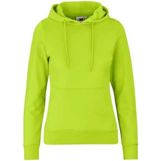 Ladies Omega Hooded Sweater Lime