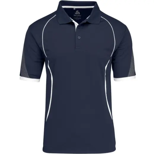 Mens Razor Golf Shirt Navy