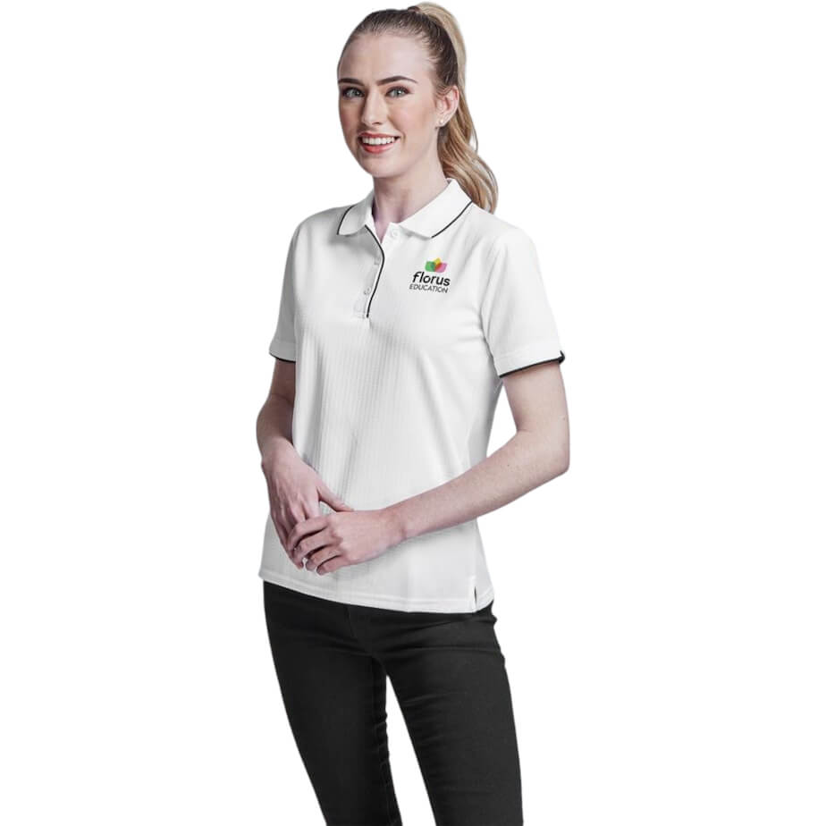 Ladies Elite Golf Shirt Model