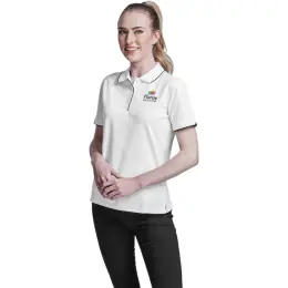 Ladies Elite Golf Shirt Model Image