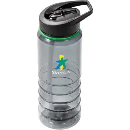 Nautica Plastic Water Bottle Green Branded Image