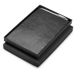 Renaissance Notebook & Pen Black