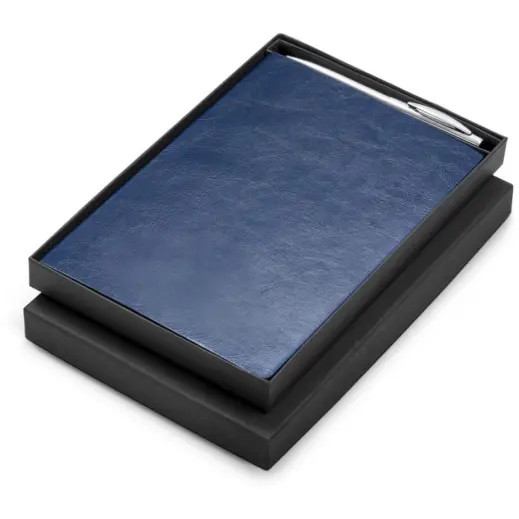 Renaissance Notebook & Pen Navy