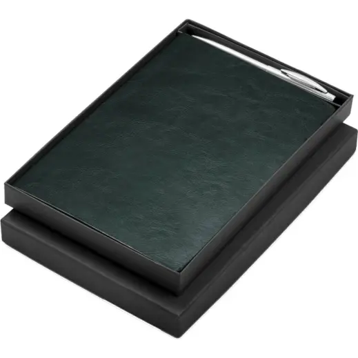 Renaissance Notebook & Pen Set Dark Green