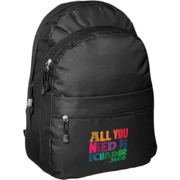Sahara Backpack Black Branded Image