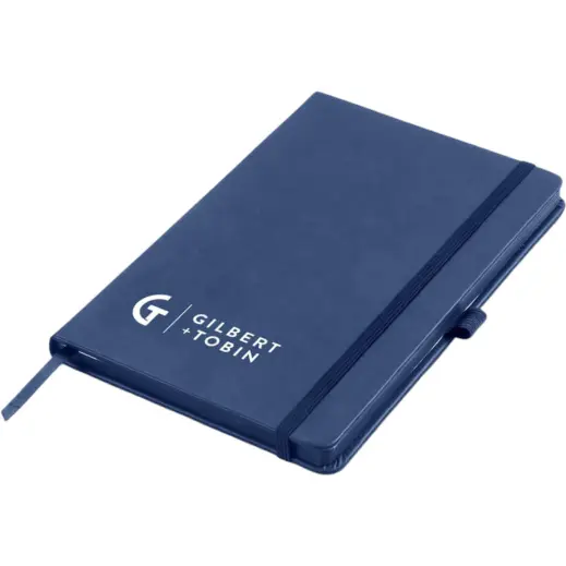 Altitude Prominence A5 Hard Cover Notebook Navy Branded