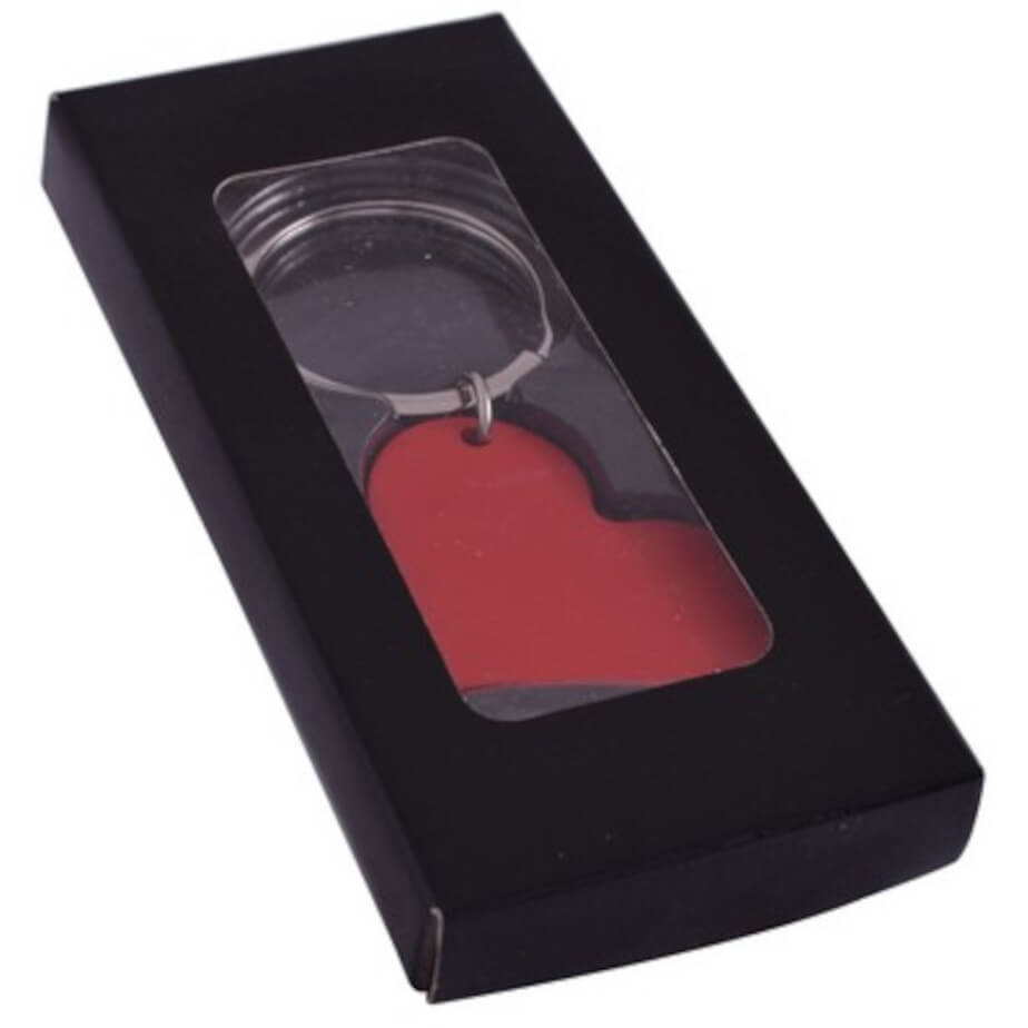 Red Heart Keyring Keyring Box