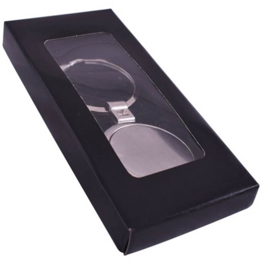 Budget Round Keyring