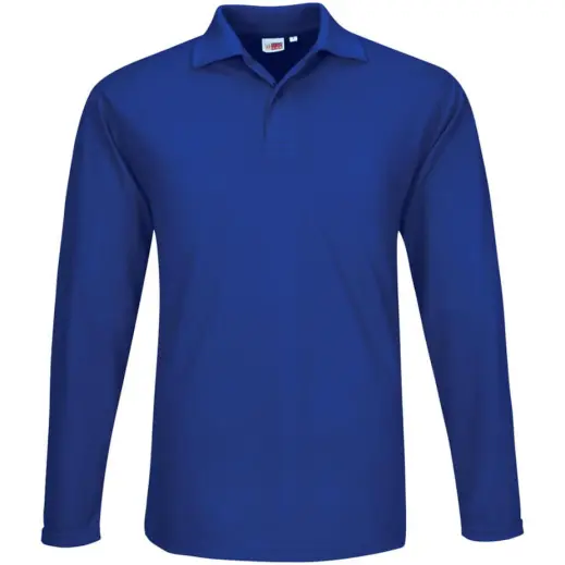 Mens Long Sleeve Elemental Blue