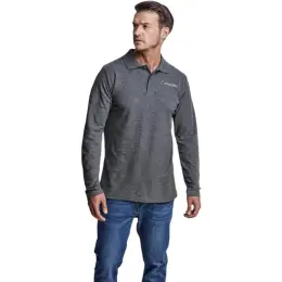 Mens Long Sleeve Elemental Dark Grey Main Image