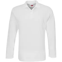 Mens Long Sleeve Elemental White