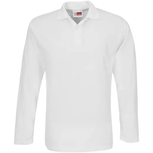 Mens Long Sleeve Elemental White