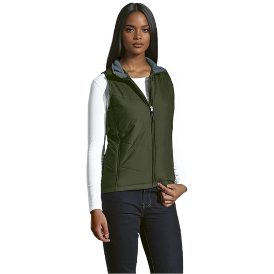 Bodywarmer Ladies Olive Main