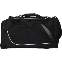 Sports Bag with Shoe Compartment Black Image