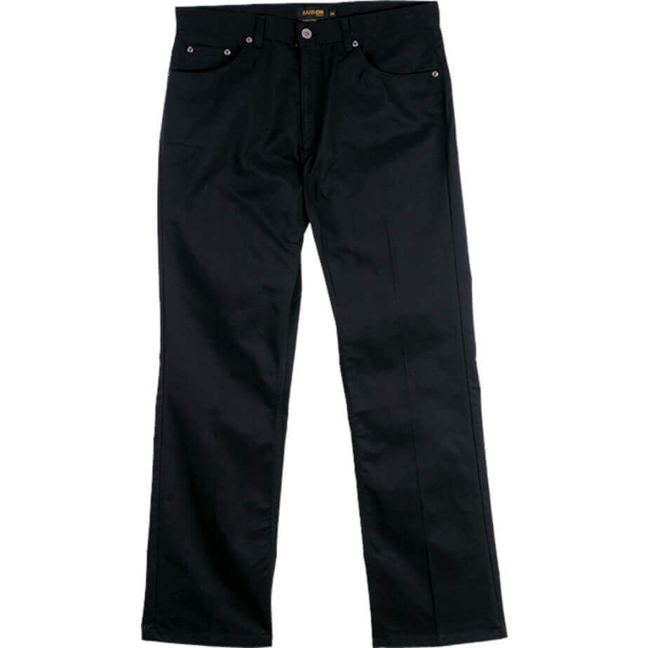 5 Pocket Chino Black