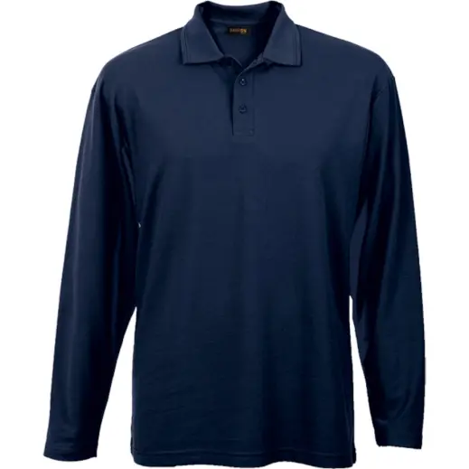 Mens 175g Pique Knit Navy