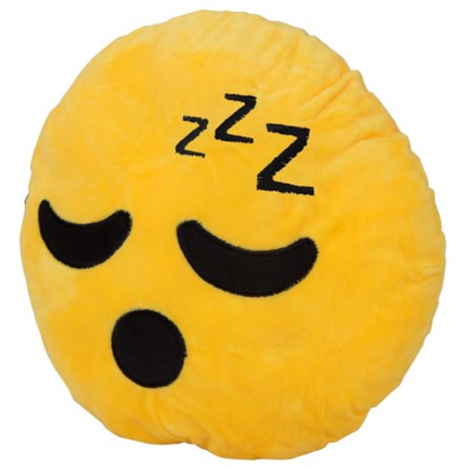 Emoji Cushion Sleep