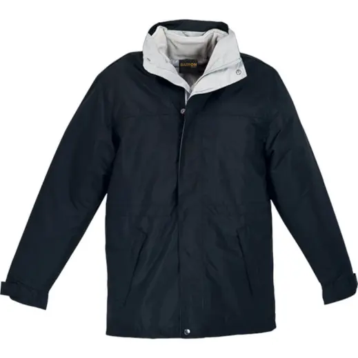 Mens 3-In-1 Black Silver