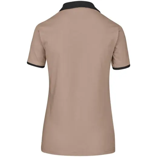 Ladies Caliber Golf Shirt Stone Back
