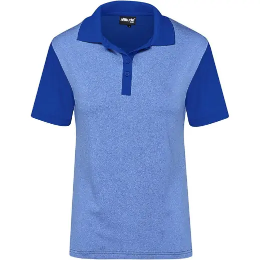 Ladies Crossfire Golf Shirt Blue