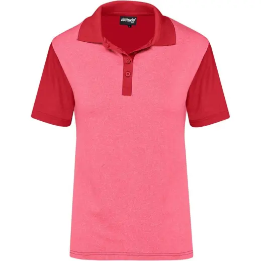 Ladies Crossfire Golf Shirt Red