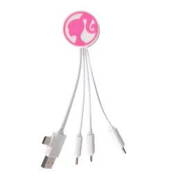 Barbie 5-In1 Cable - White image