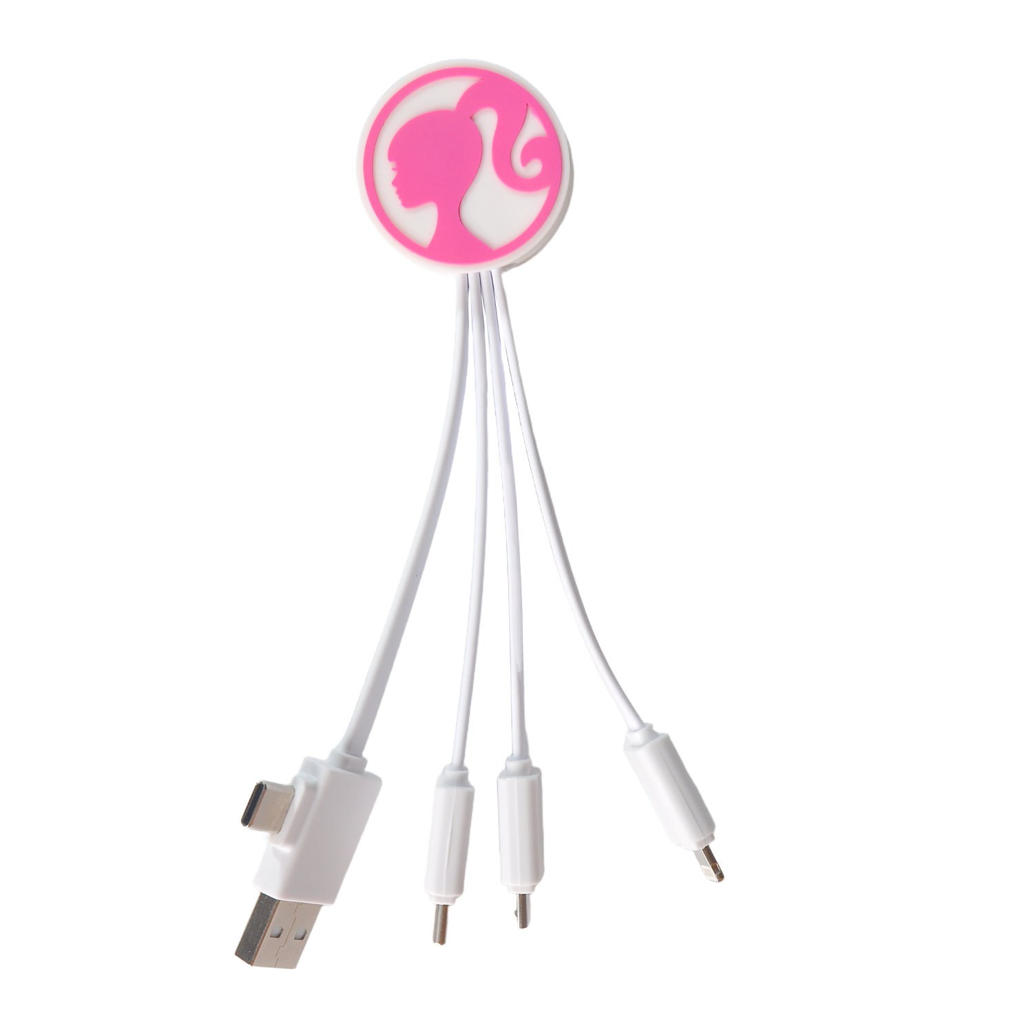 Barbie 5-In1 Cable - White image