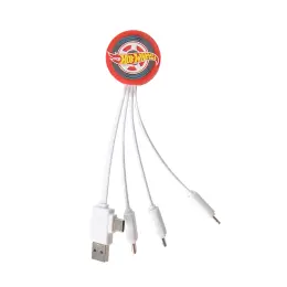 Hot Wheels 5-In1 Cable - White image