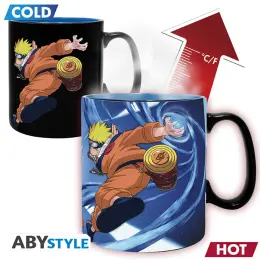 Naruto - Mug Heat Change - 460 ml - Naruto & Sasuke image
