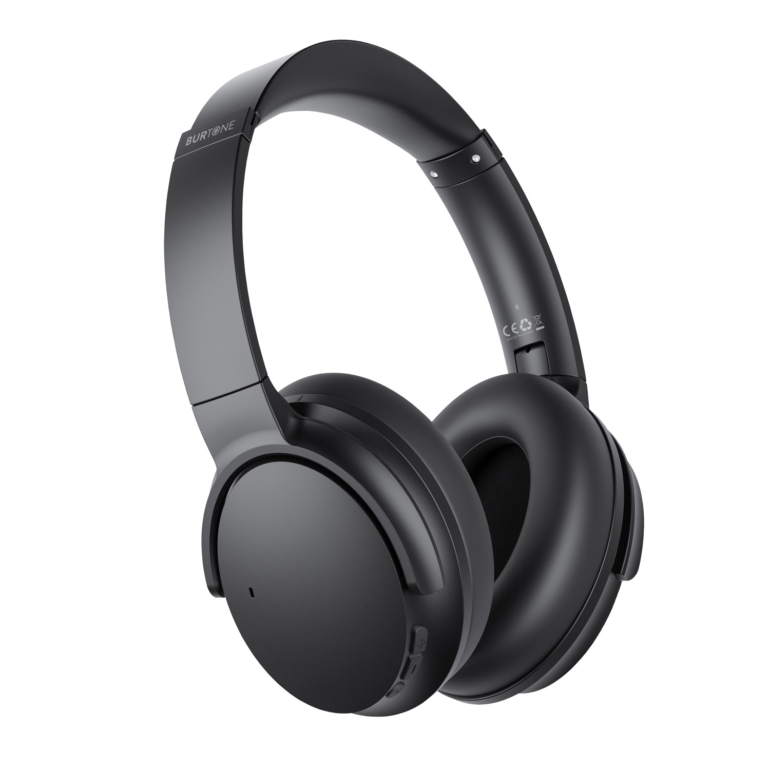 Burtone Bliss ANC Bluetooth Wireless Headset - Black image