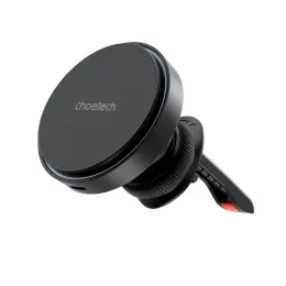 Choetech Magnetic Wireless Car Charger T205-F 15W - Black image