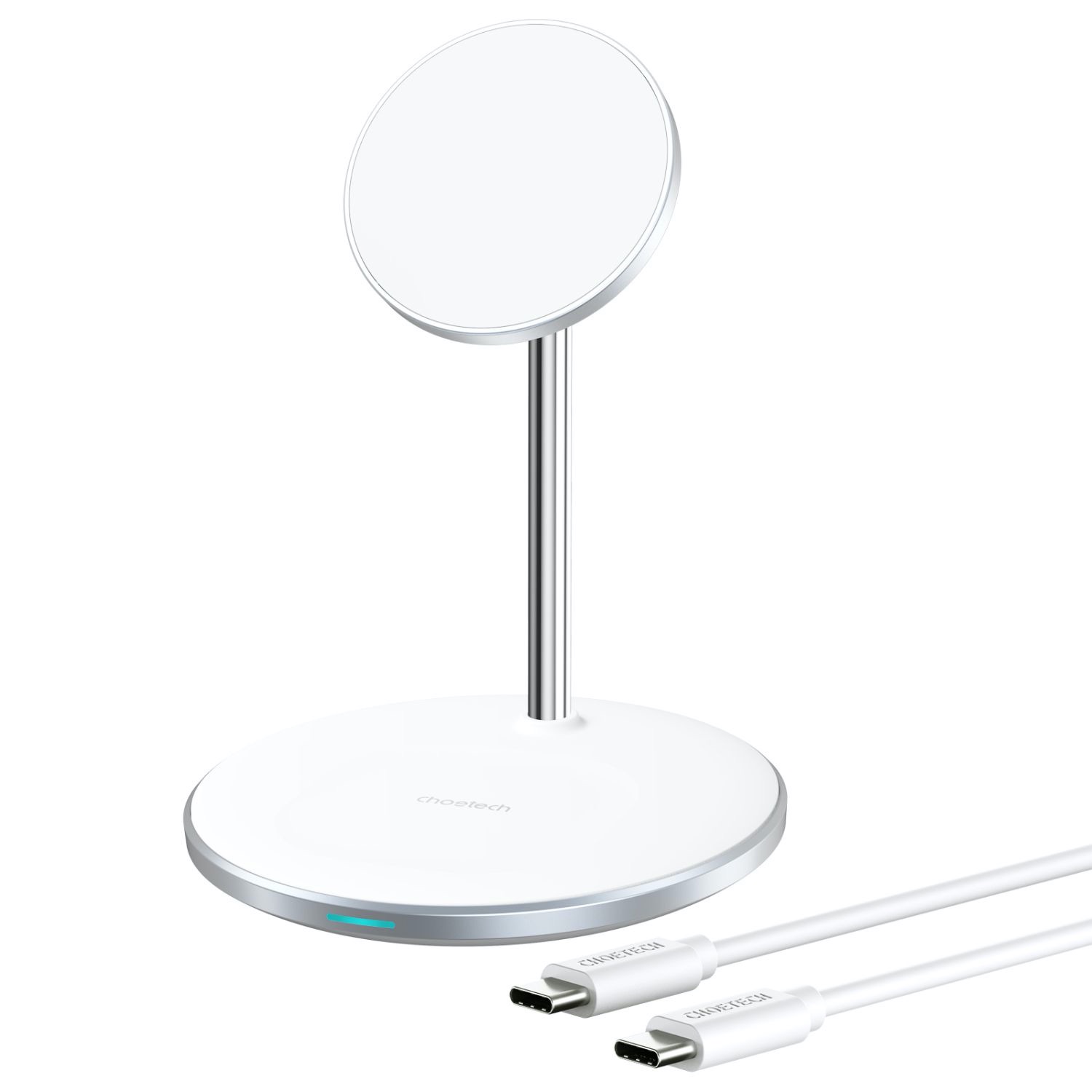 Choetech Fast Wireless 2 In 1 Magnet Charging Stand T581-F 15W image