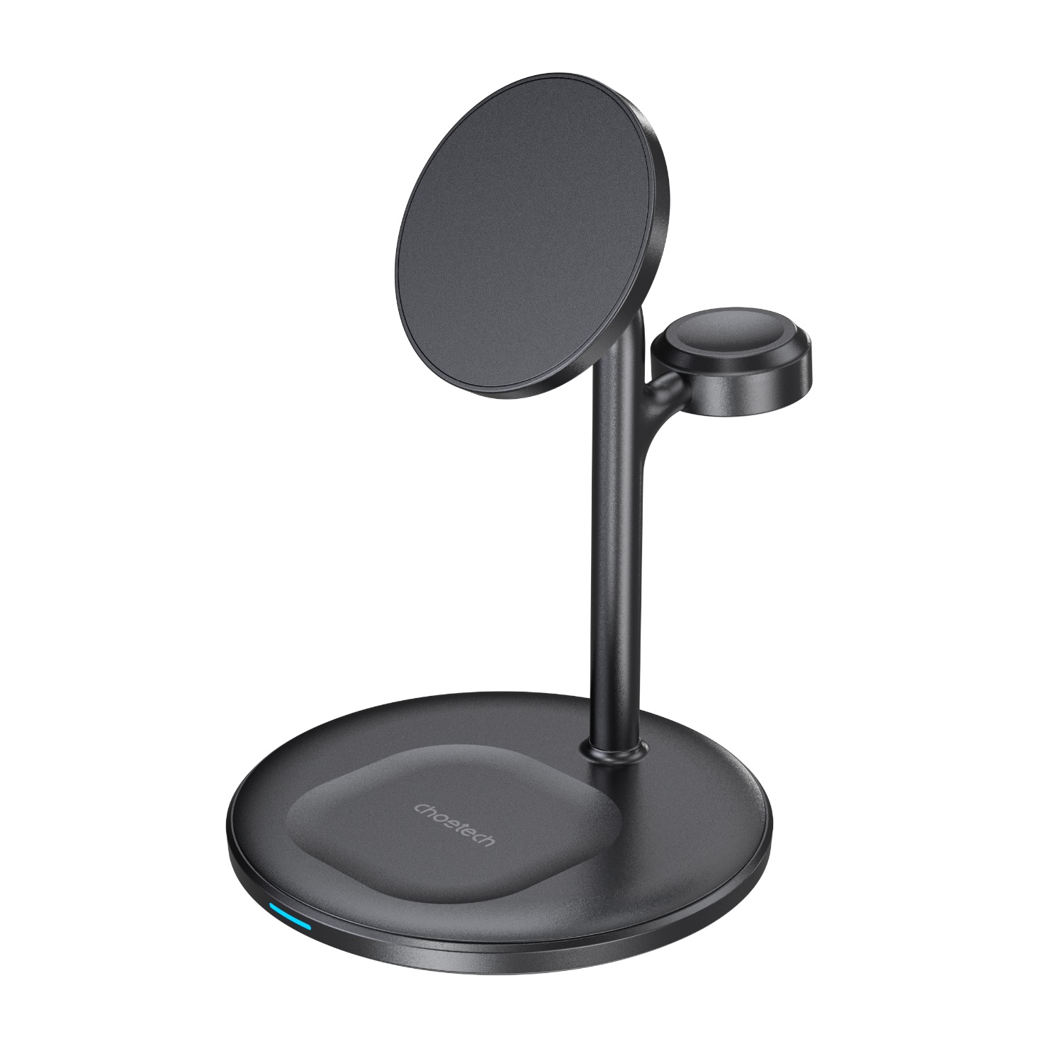 Choetech Fast Wireless 3 In 1 Magnetic Charging Stand T585-F 15W - Black image