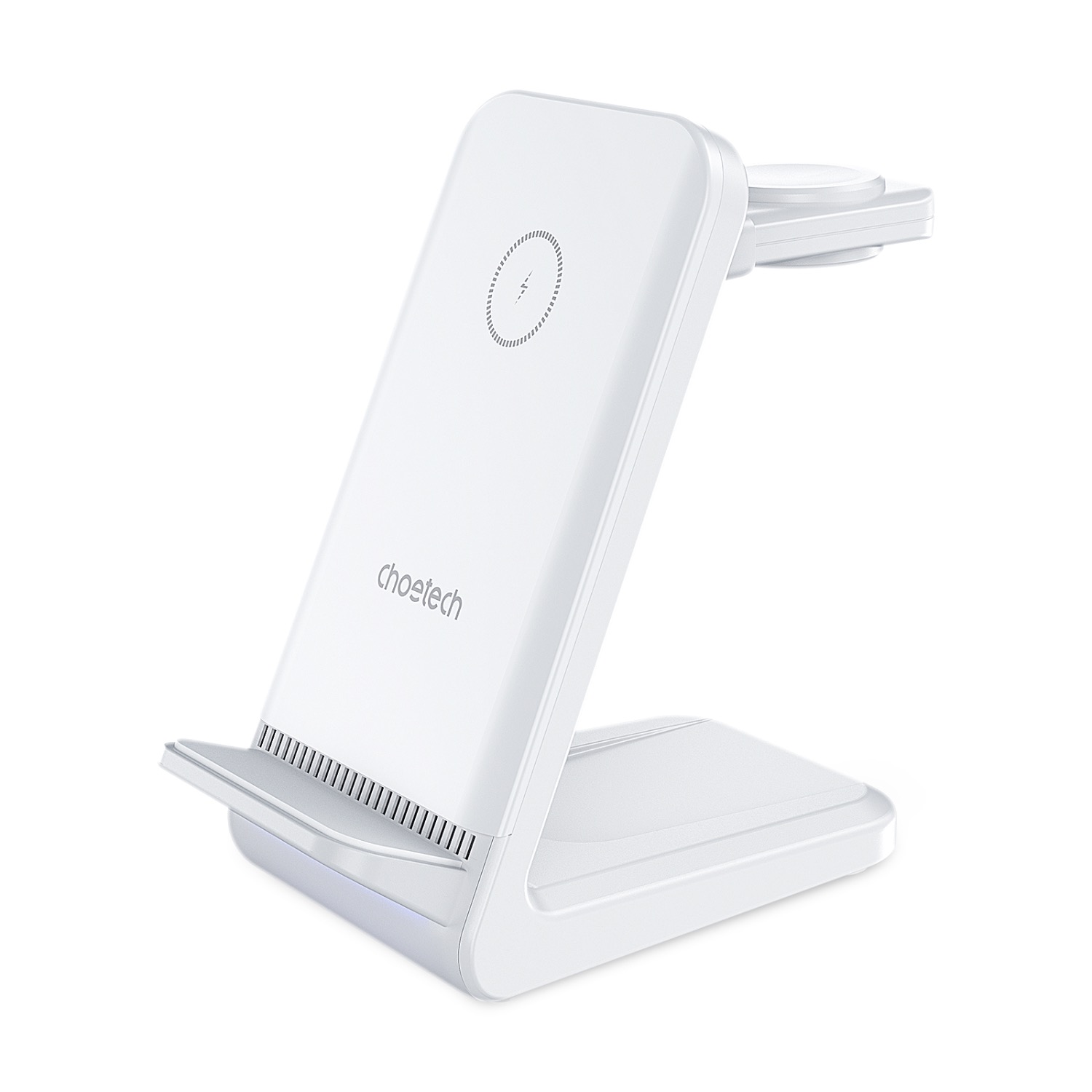 Choetech Fast Wireless 4 In 1 Magnetic Charging Stand T608-F 15W - White image